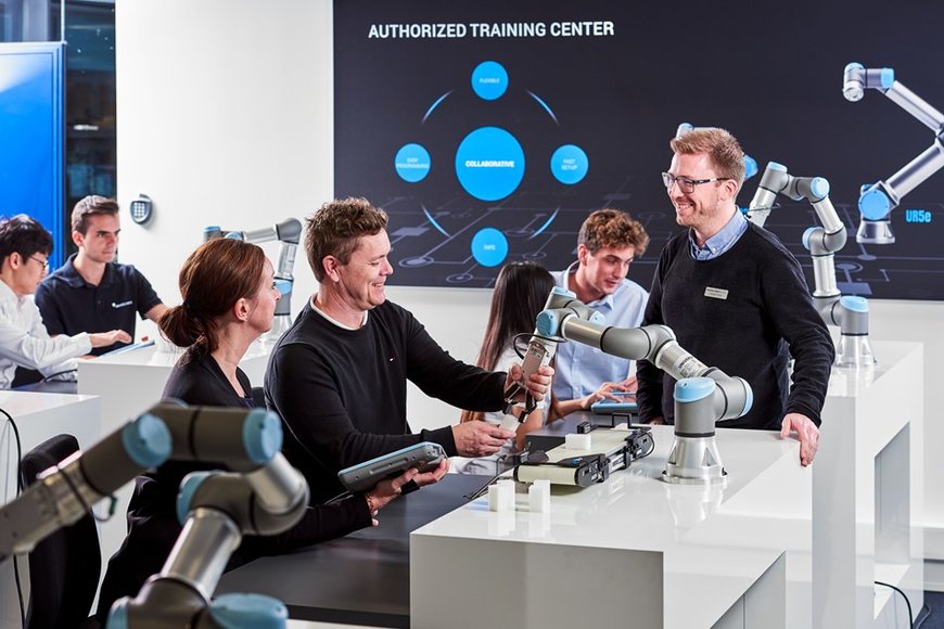 Universal Robots har nått en ny milstolpe med 100 auktoriserade träningscenter över hela världen